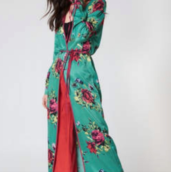Free People Kimono Robe Duster - Picture 2 of 7